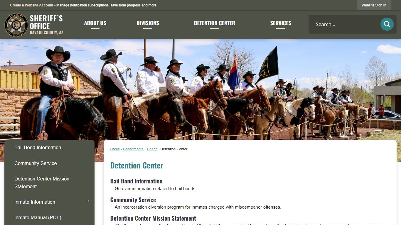 Detention Center | Navajo County, AZ